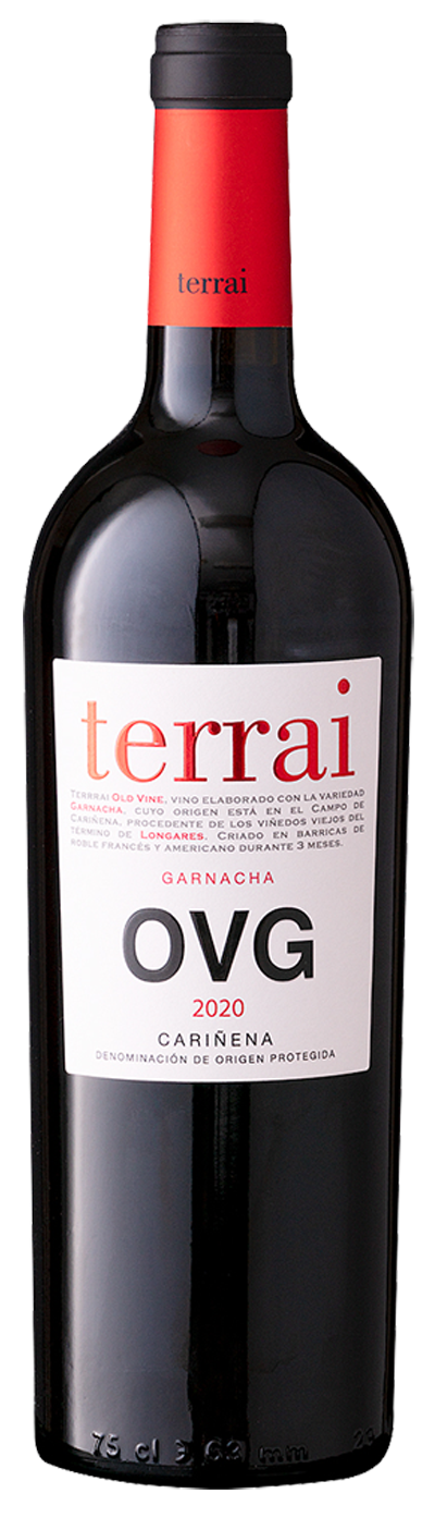 Covinca - Cariñena DOP <br /> Terrai OVG (Old Vine Garnacha) - 2021 - Rood  75 cl  